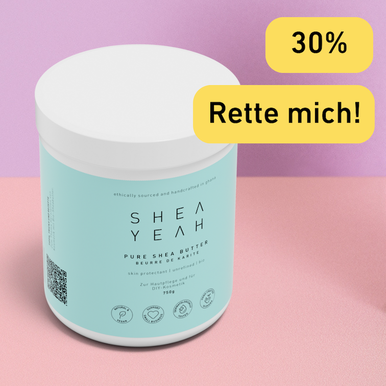 Pure Sheabutter DIY in Kunststoff 750g