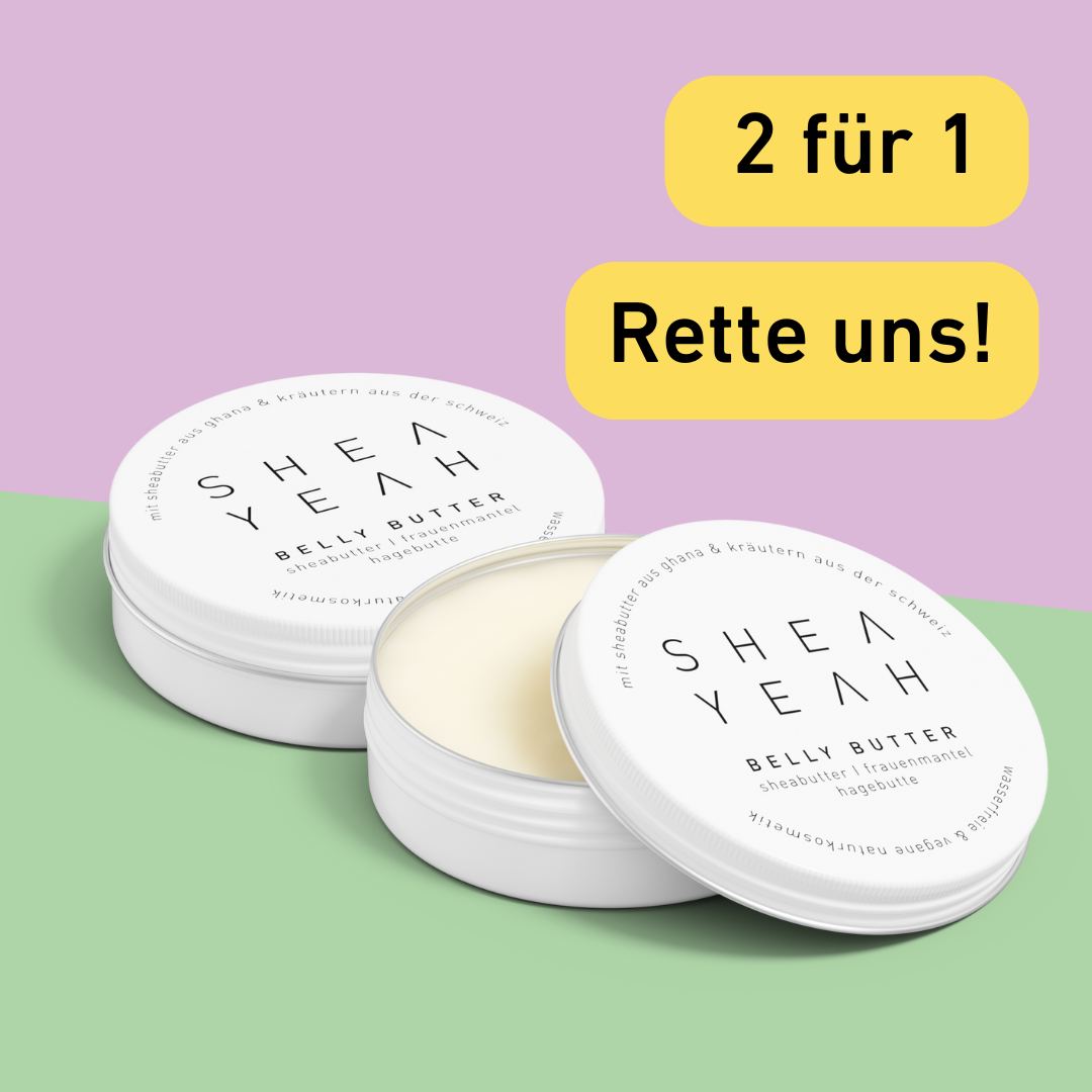 Shea Body Butter unbeduftet 2 für 1 B-Ware