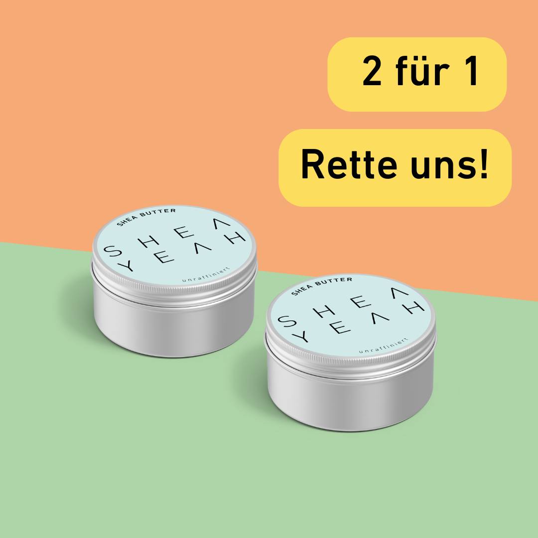 Pure Sheabutter Mini 2 für 1 B-Ware