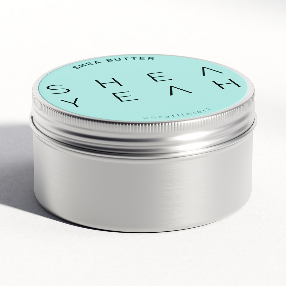 Shea Yeah Pure Sheabutter, unraffiniert aus Ghana in der geschlossenen Dose, Naturkosmetik mit Sheabutter.