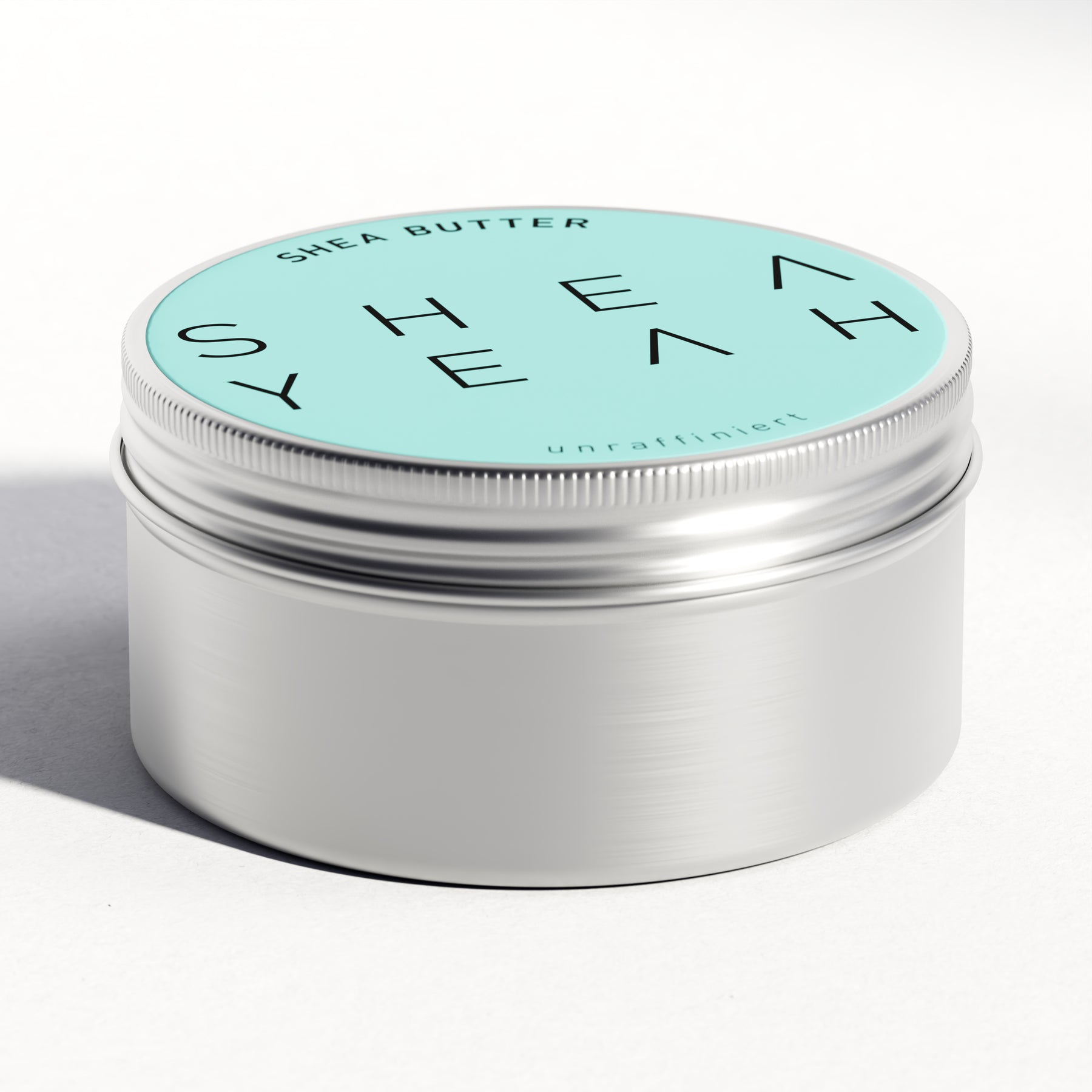 Shea Yeah Pure Sheabutter, unraffiniert aus Ghana in der geschlossenen Dose, Naturkosmetik mit Sheabutter.